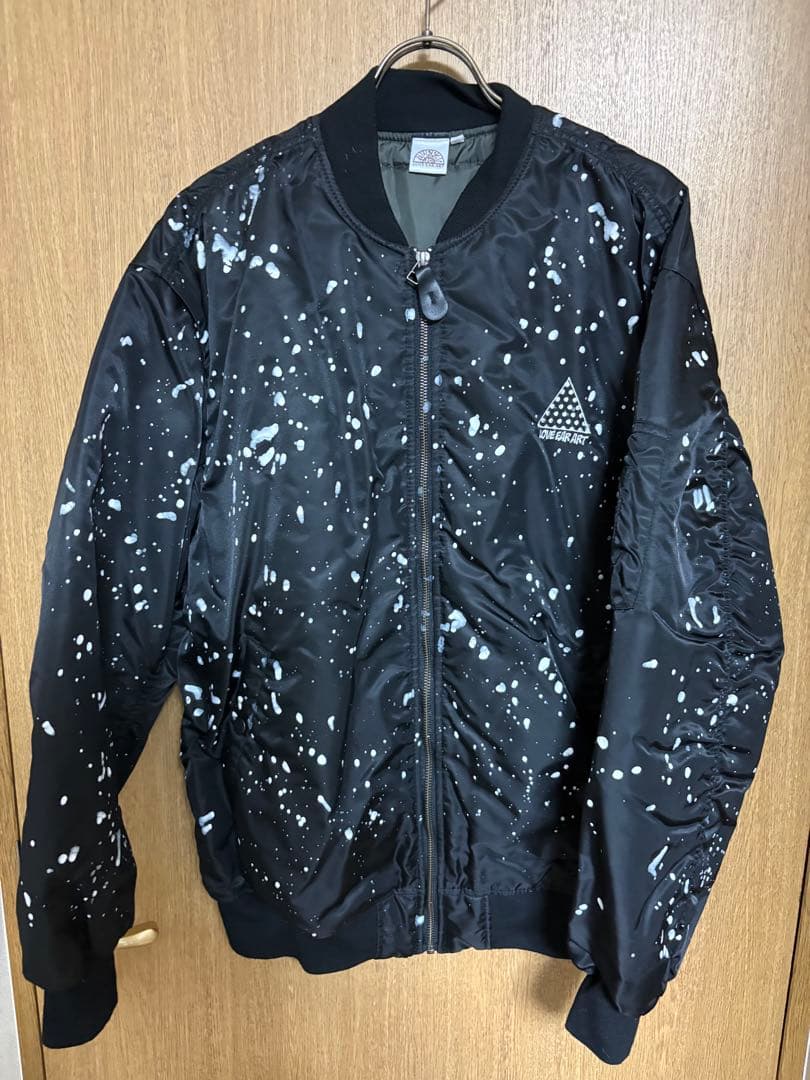 【LOVE EAR ART】キムタク着用 50着限定 MA-1 ブラック L 【LOVE EAR ART】キムタク着用 50着限定 MA-1 ブラック L