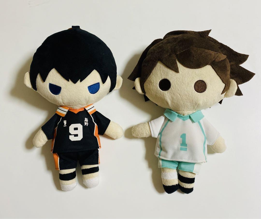 ハイキュー ぬいぐるみ ペンポーチ 及川徹 影山飛雄 ハイキュー ぬいぐるみペンポーチ 影山飛雄 及川徹 セット