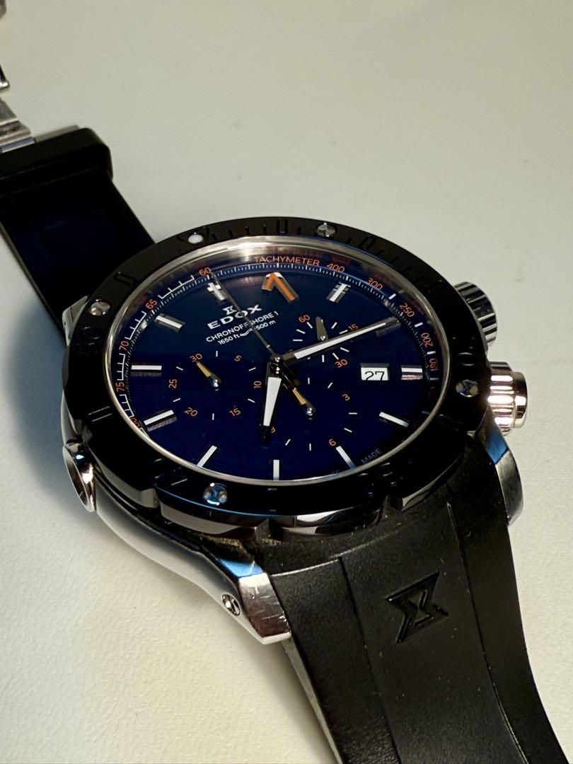 エドックス EDOX 10221 クロノオフショア1 クロノグラフ クォーツ