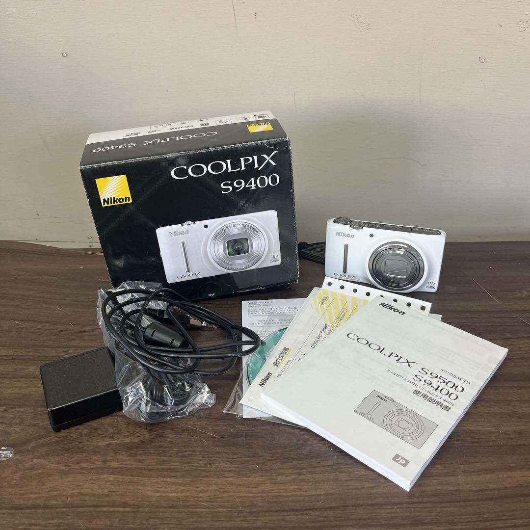 【早い者勝ち★】Nikon デジタルカメラ　ホワイト　美品　送料無料