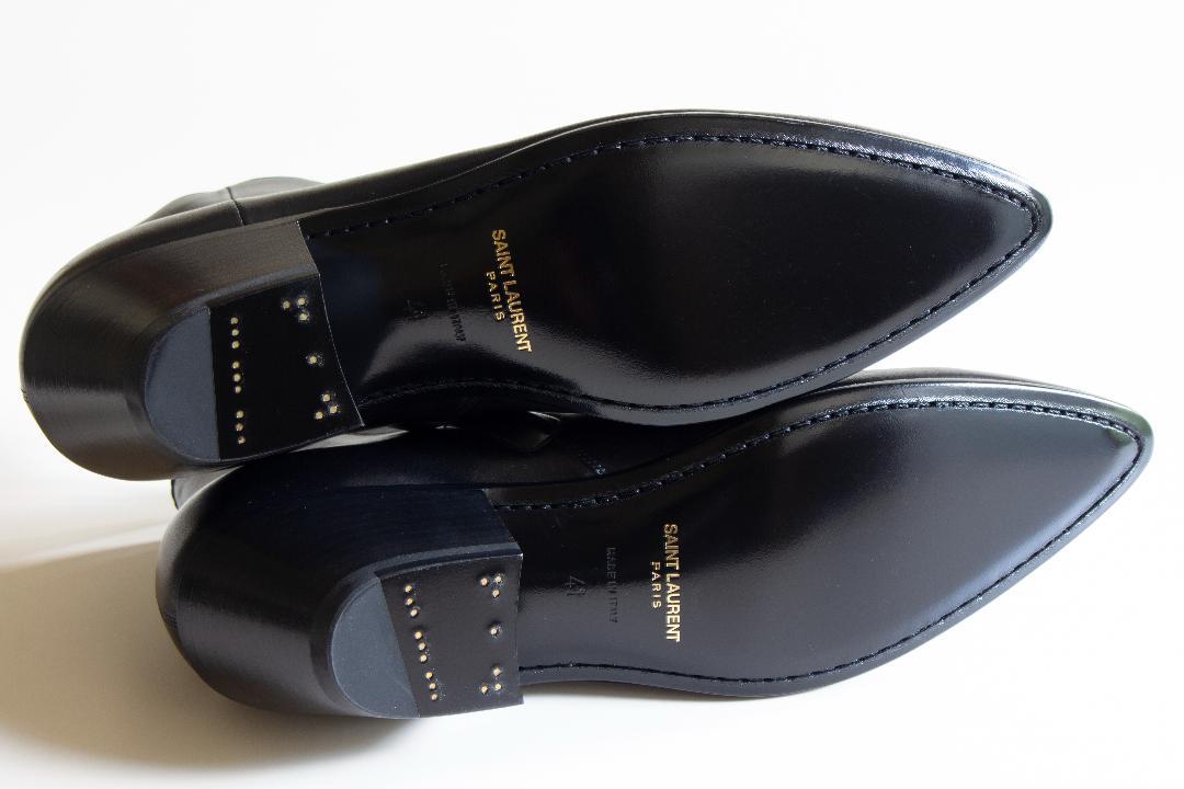 SAINT LAURENT PARIS サンローラン サイドジップ ブーツ