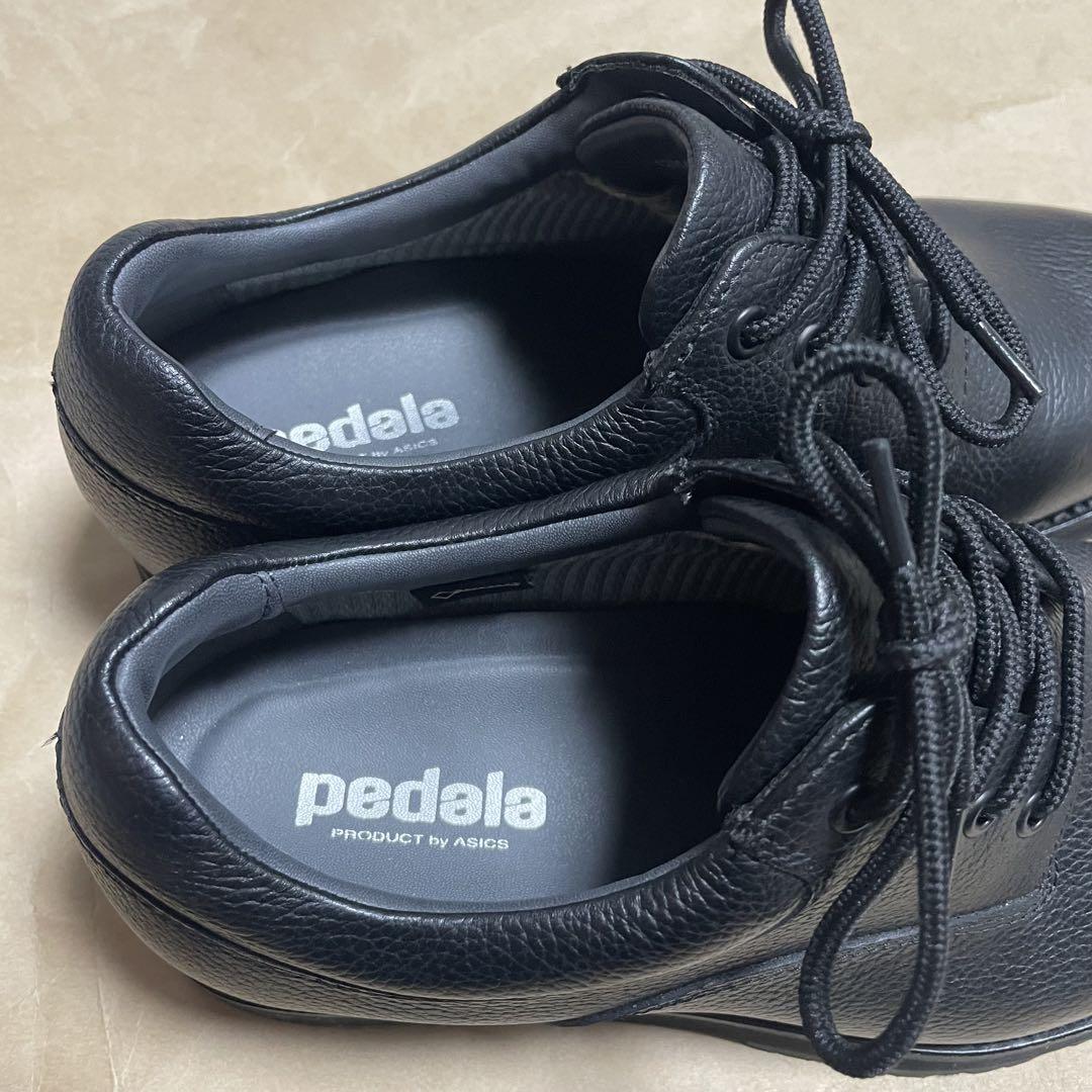 【美品】pedala ペダラ asics アシックス プレーントゥ ゴアテックス