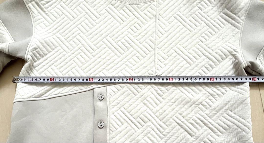 ソフィット soffitto キルトジャガードスウェット