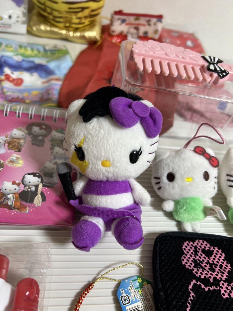 サンリオ、キティーちゃん、ぬいぐるみ、ハンカチ、エコバッグ