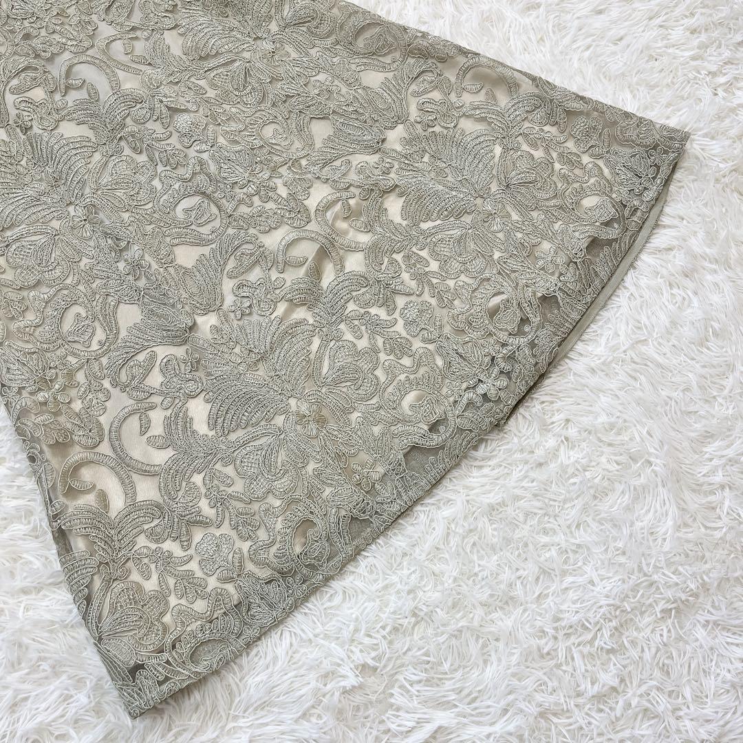 タグ付き✨CELFORD セルフォード 刺繍 レース ワンピース ドレス ミント