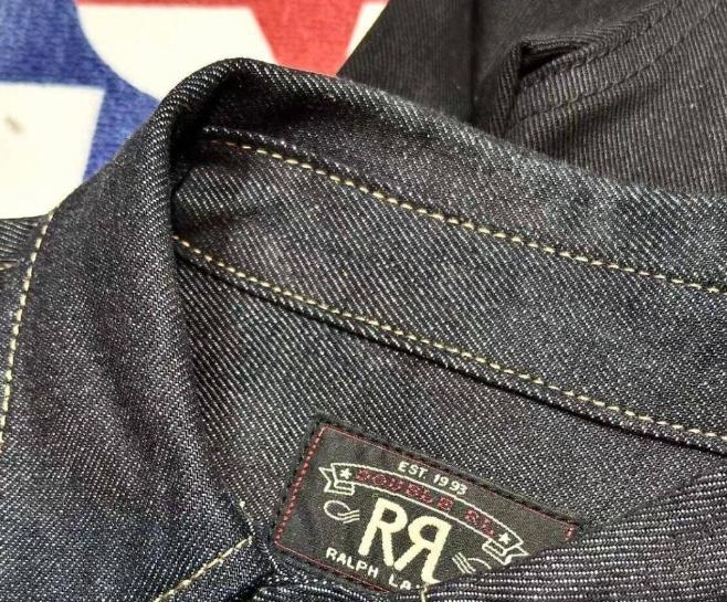 新品 RRL ダブルアールエル　インディゴ　ウェスタンシャツ