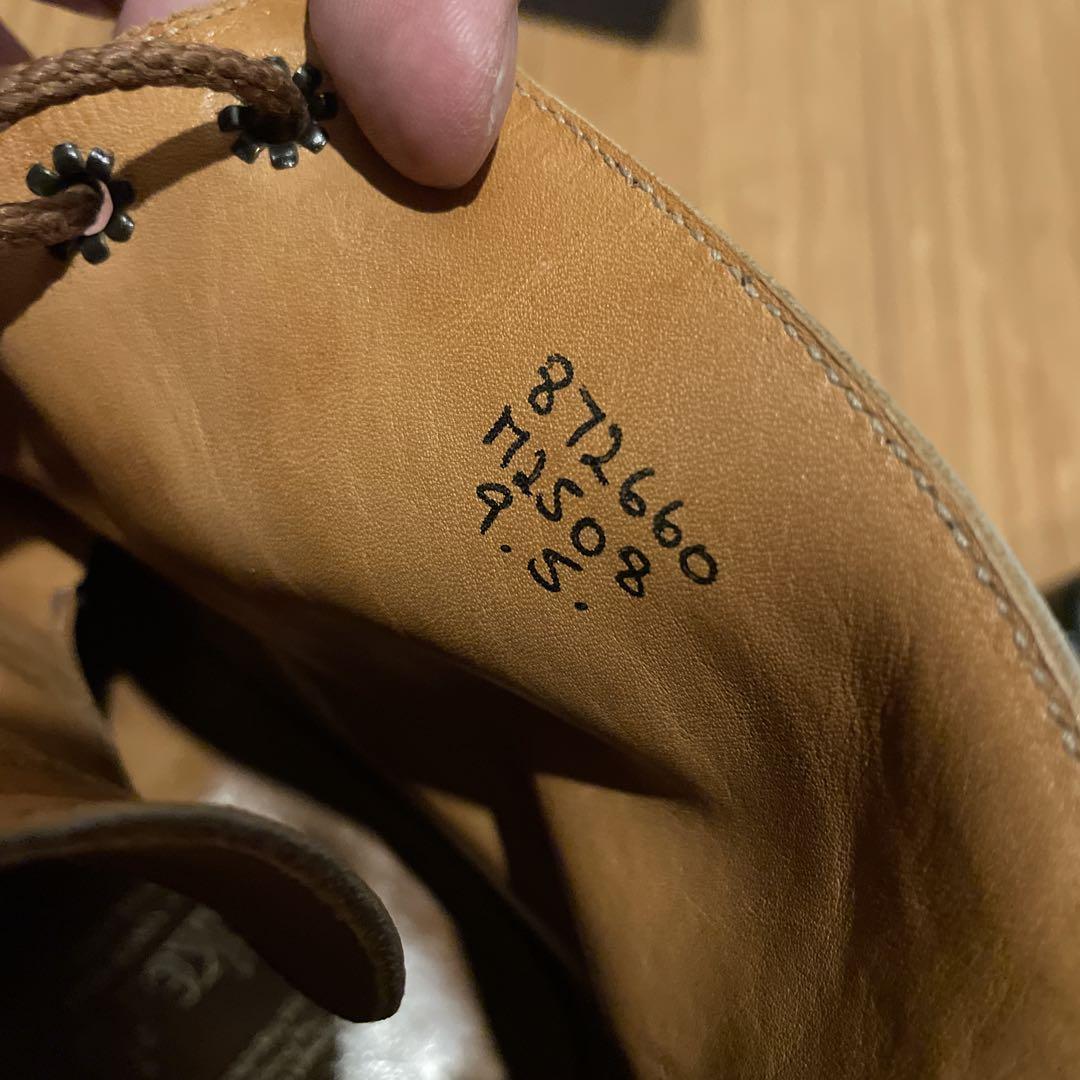 美品　トリッカーズ　Trickers M2508 カントリーブーツ　茶　サイズ9