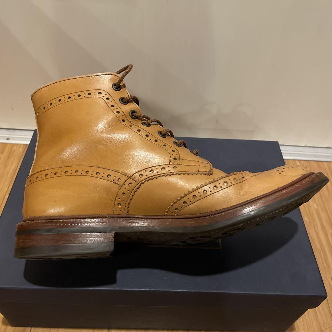 美品　トリッカーズ　Trickers M2508 カントリーブーツ　茶　サイズ9