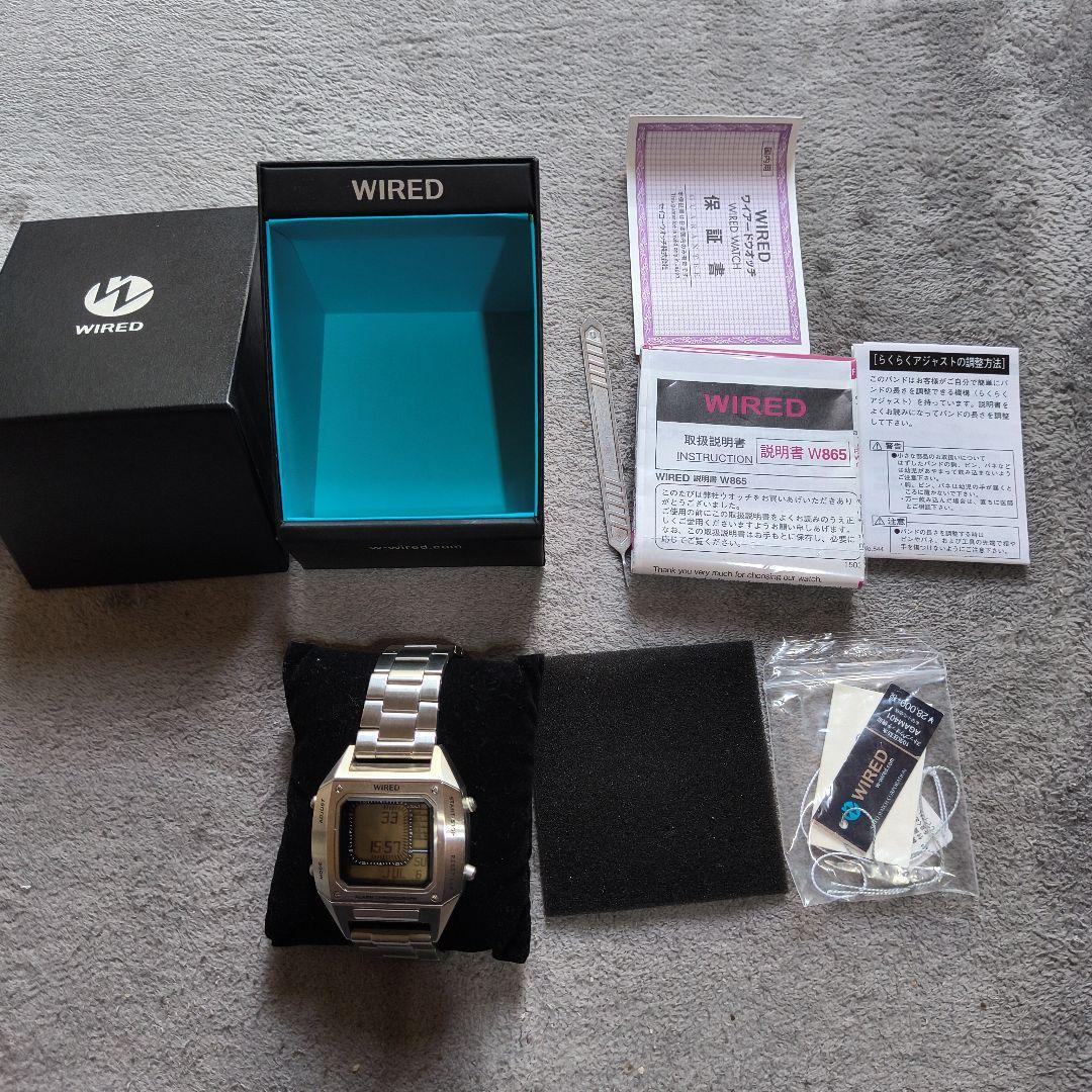 SEIKO WIRED BEAMS コラボ デジボーグ デジタル 腕時計 箱付