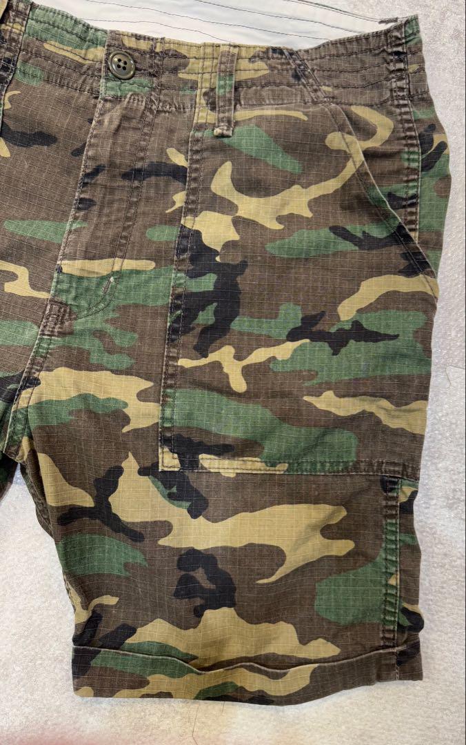 パンツ NEIGHBORHOOD SHORT PANTS S woodland camo