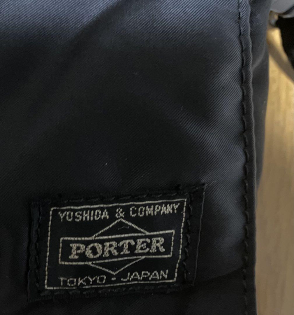 美品 】ポーター PORTER タンカー ミニショルダーS ブラック