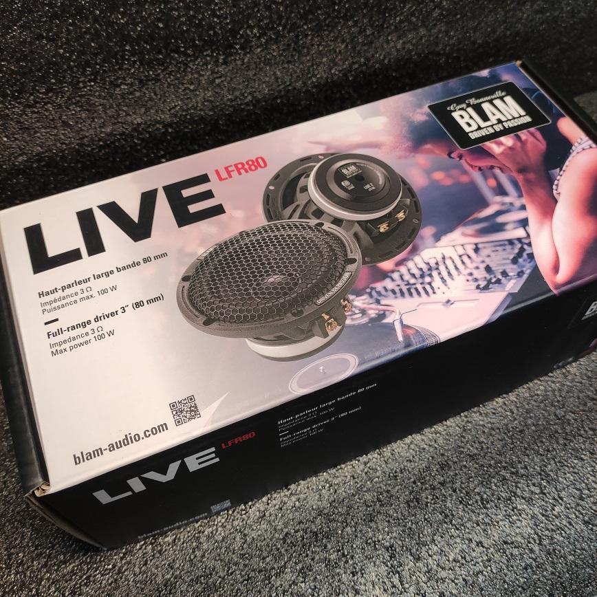 BLAM LFR80 80mmフルレンジスピーカー ミッドレンジ スコーカー BLAM LFR80 80mmフルレンジスピーカー ミッドレンジ スコーカー
