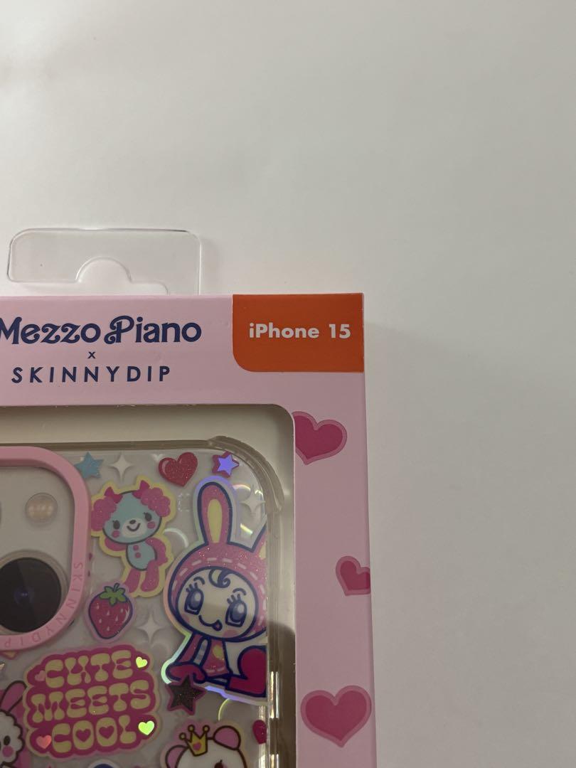 SKINNYDIP メゾピアノ iPhone15 スキニーディップ ピンク - メルカリ