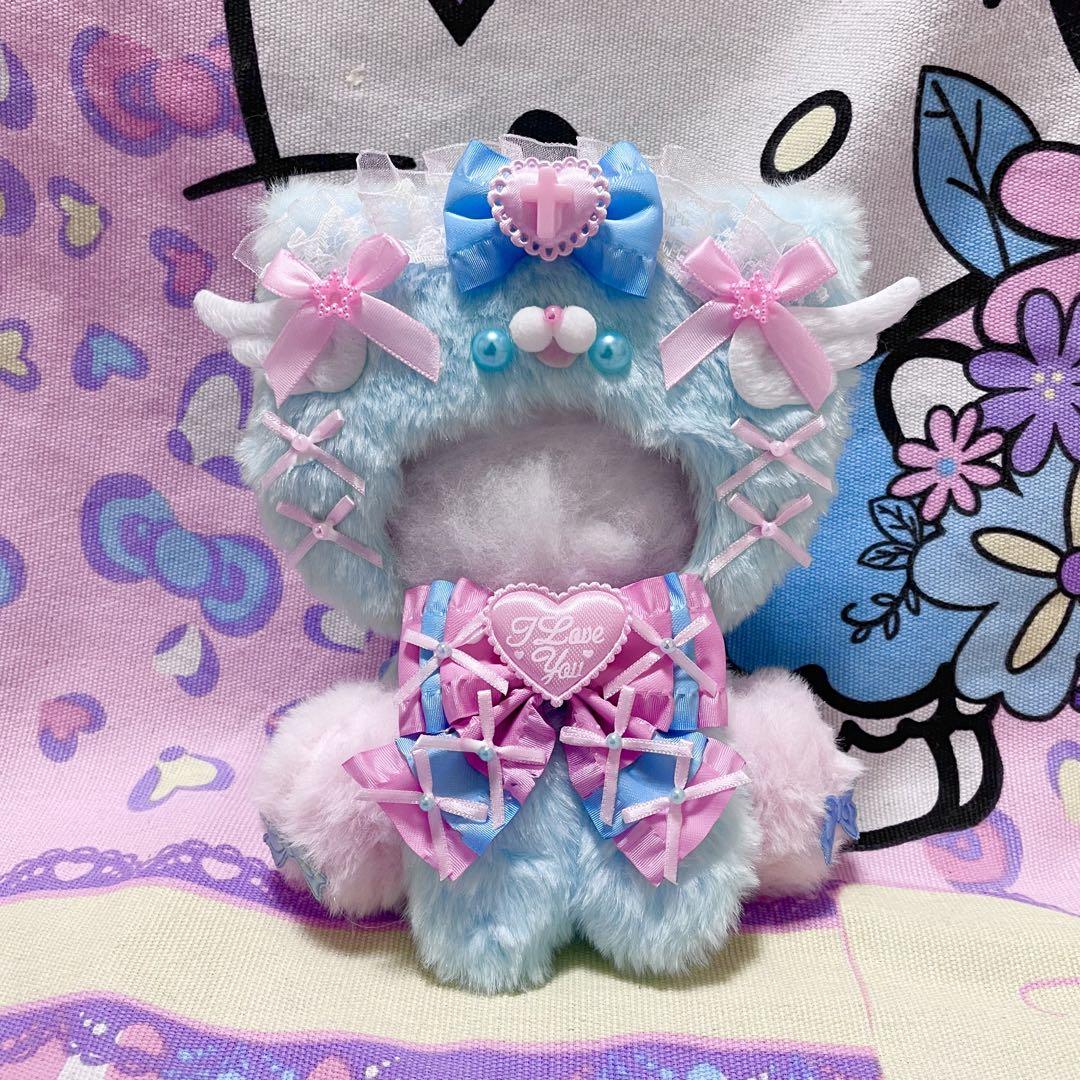 おすわり ぬい服 16cm 着ぐるみ 77 おすわり ぬい服 着ぐるみ くま 16cm 20cm - メルカリ