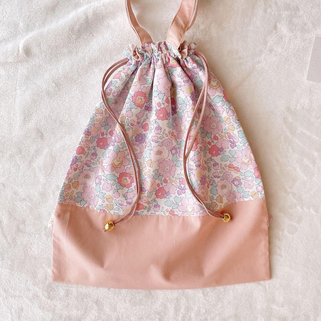 EL 　入園グッズ オーダー リバティ ハンドメイド レッスンバッグ
