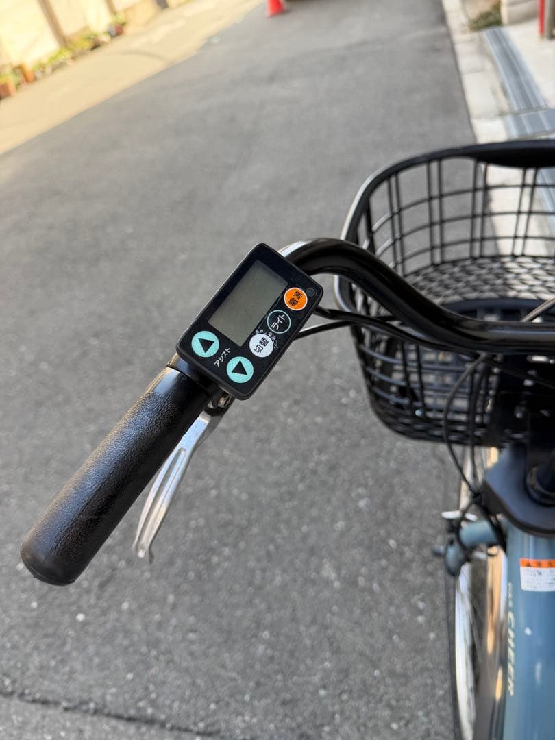 大阪府 ヤマハ 水色 電動アシスト自転車 シティタイプ 26インチ 大阪府 ヤマハ 水色 電動アシスト自転車 シティタイプ 26インチ