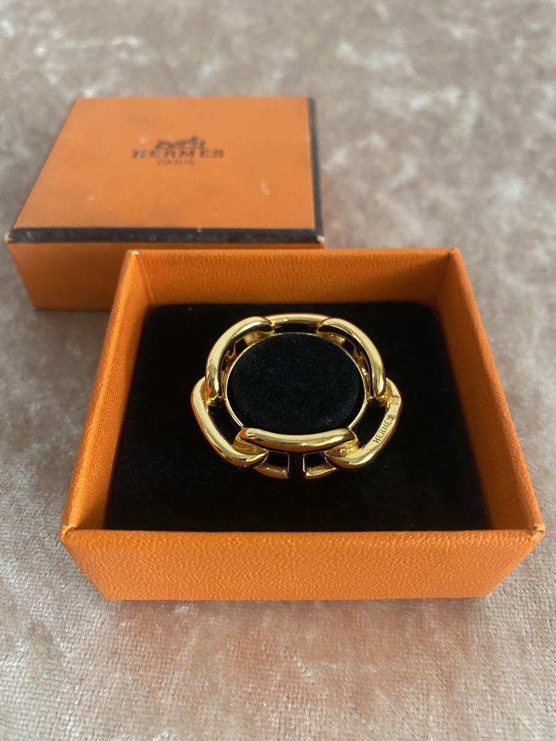 中古品】エルメス HERMES シェーヌダンクル ルガテ スカーフ