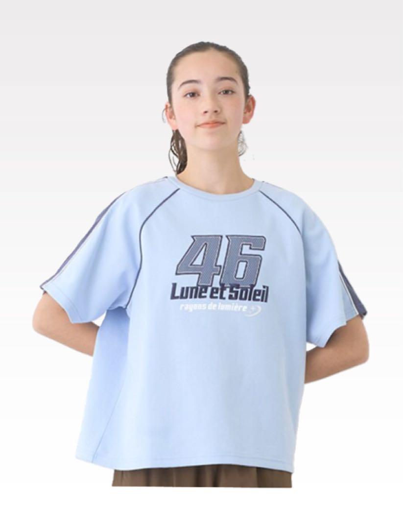 pom ponette新品未使用150cm ナンバリングロゴTシャツ