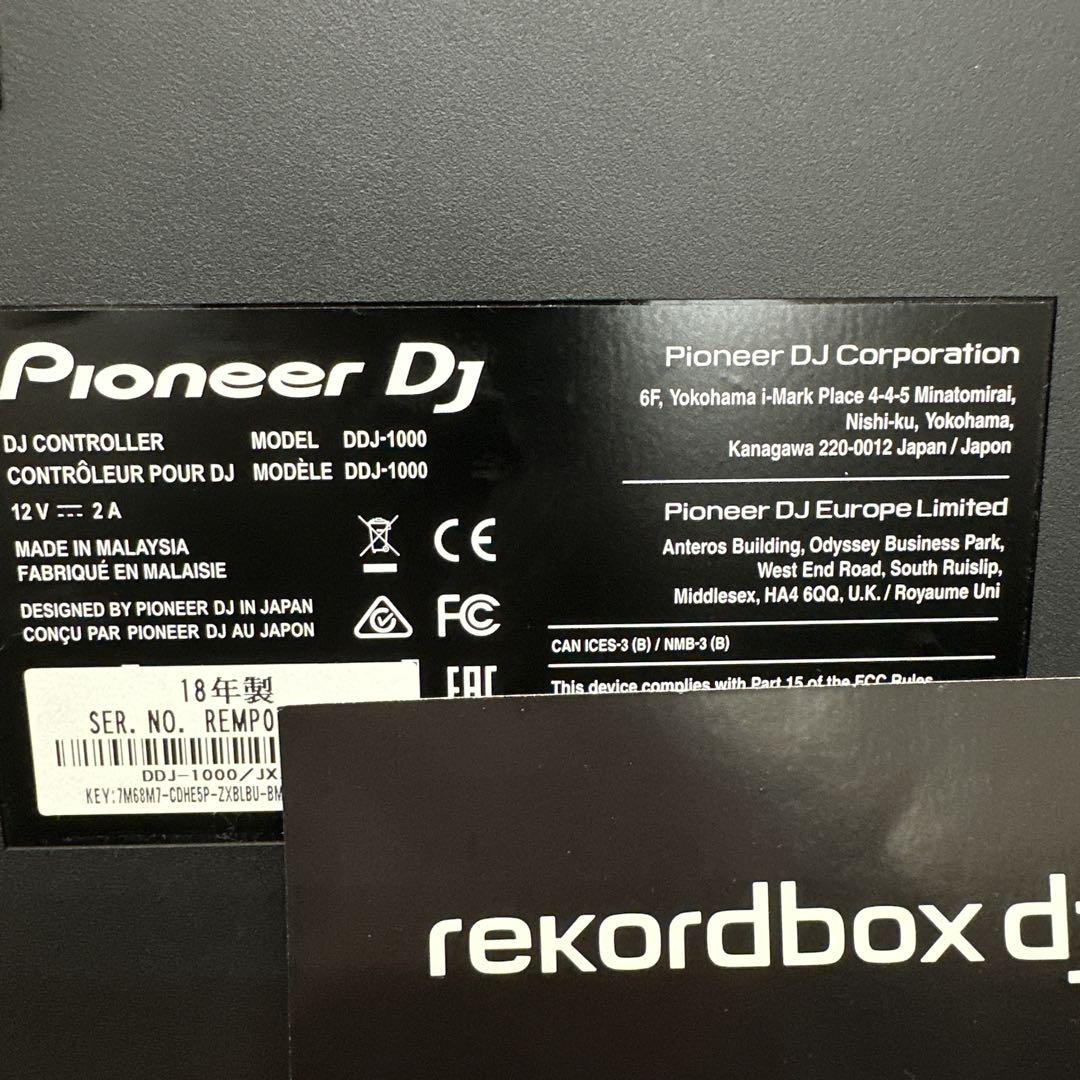 Pioneer DJ DDJ-1000 2018年製