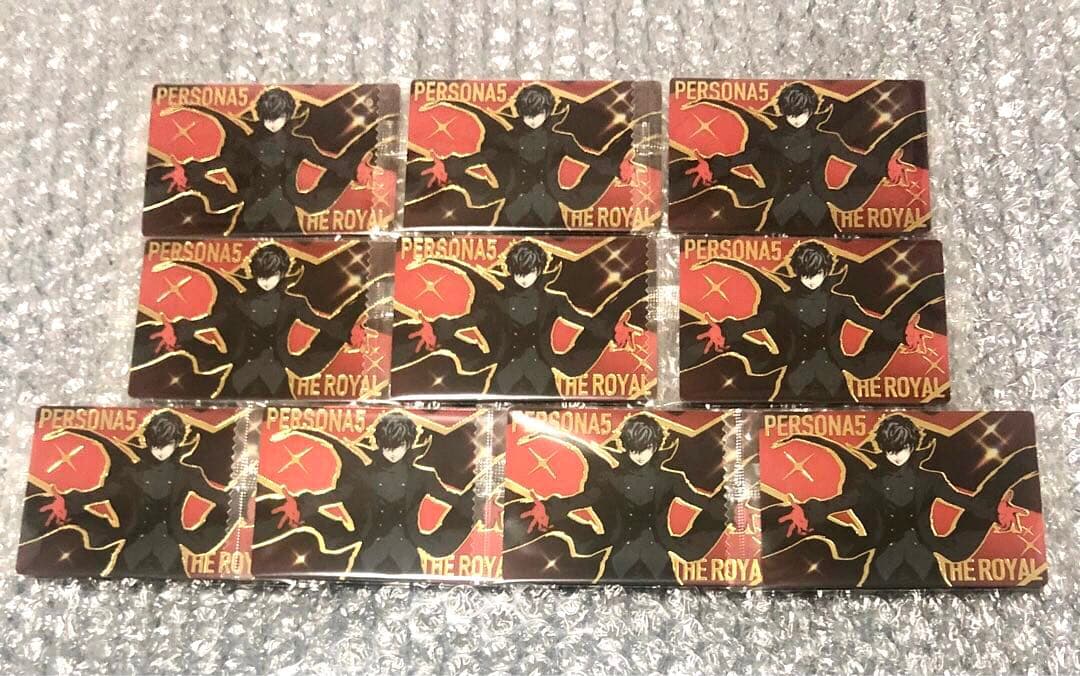 ペルソナ ウエハース SPカード ペルソナ5 主人公 雨宮蓮 10枚セット