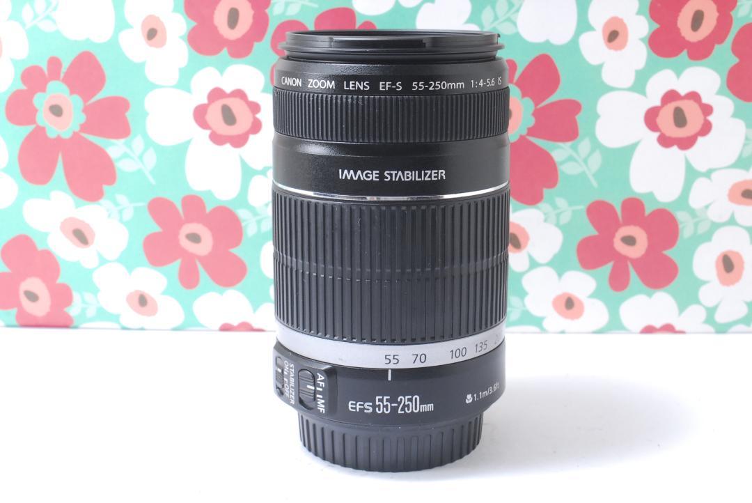 ❤Canon EF-S 55-250mm F4-5.6 IS❤手振れ補正❤望遠❤