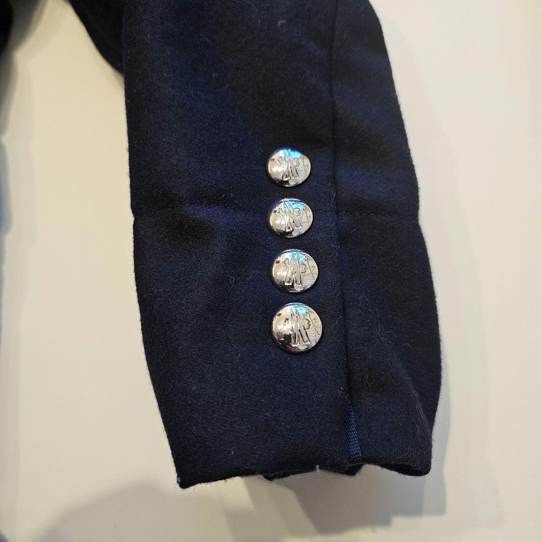 MONCLER ダウンテーラードジャケット ネイビー MONCLER ダウンテーラードジャケット ネイビー