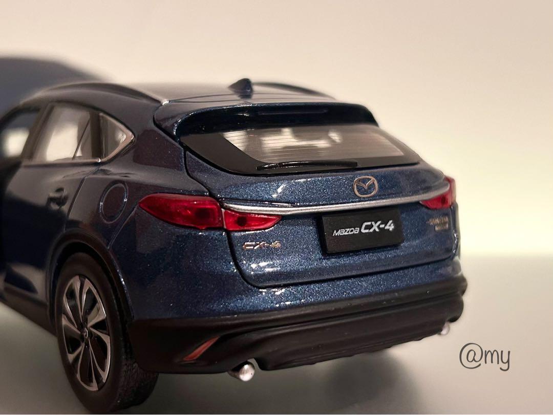 マツダ cx-4 1/32 ミニカー ブルー
