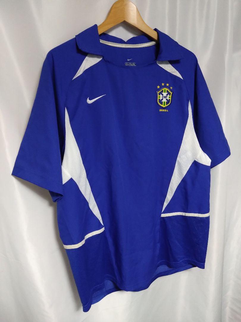 【未使用】ナイキ　ブラジル代表　アウェイユニフォーム　2002日韓W杯