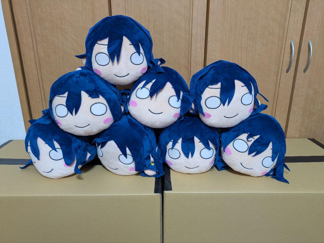 ラブライブ! 園田海未　ジャンボ寝そべりぬいぐるみ 8体まとめ売り