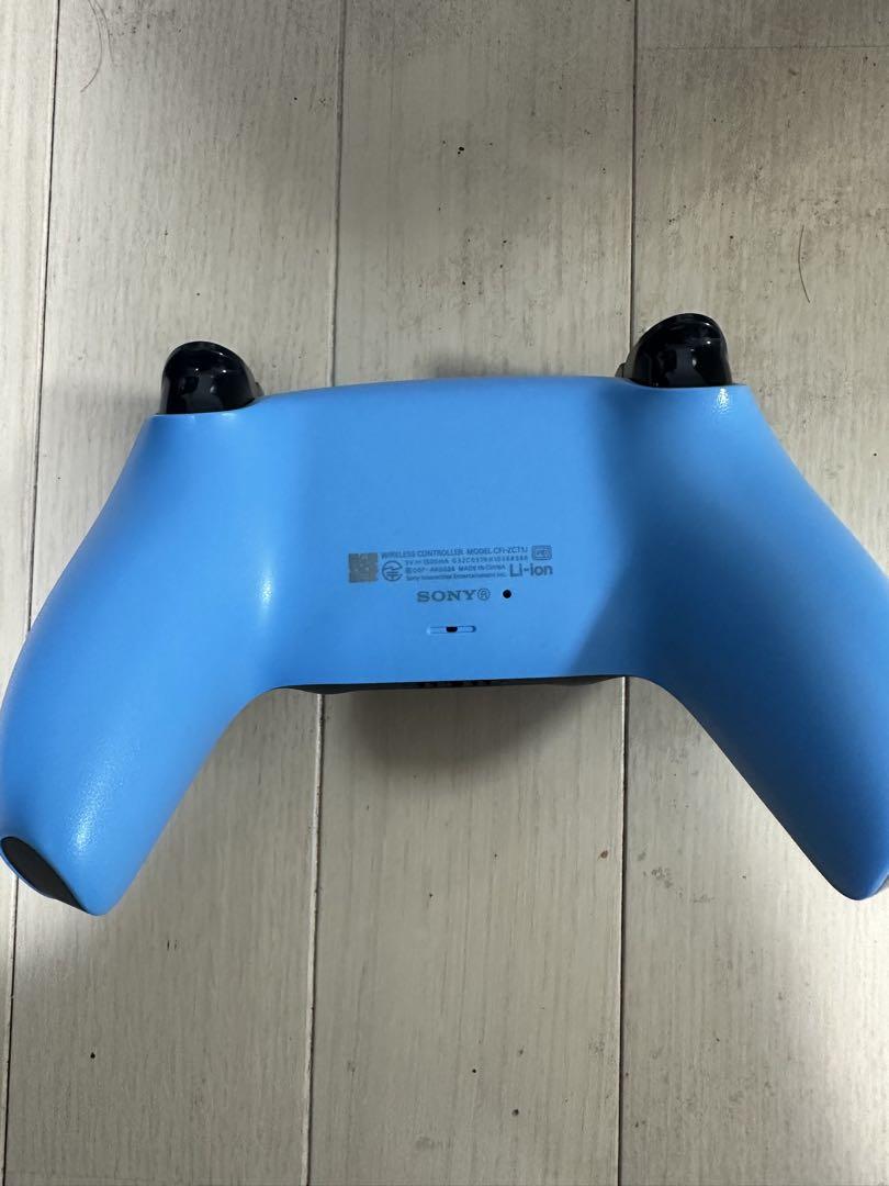 ライトブルーPS5 DualSenseワイヤレスコントローラ　psデュアルセンス