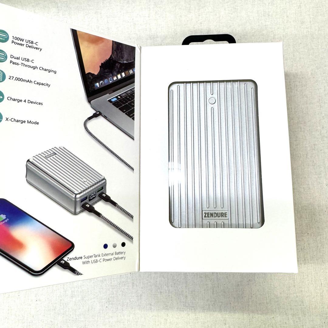 Zendure 100W 26800mAh モバイルバッテリーZDA8PDP