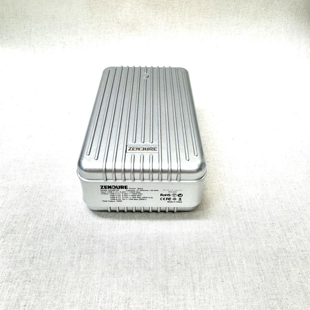 Zendure 100W 26800mAh モバイルバッテリーZDA8PDP