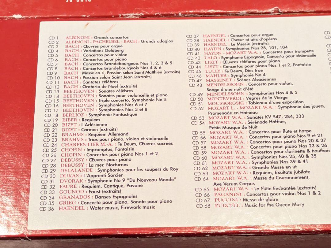ラ・ディスコテーク・イデアル・クラシーク（100 CD）