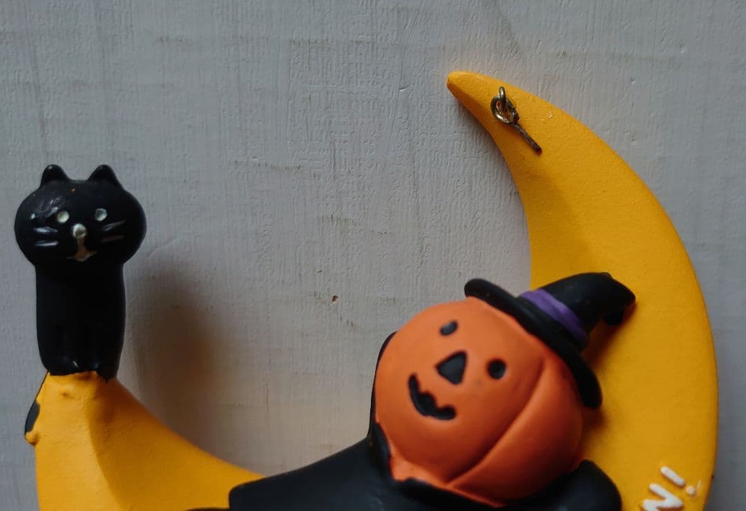 黒猫 かぼちゃ