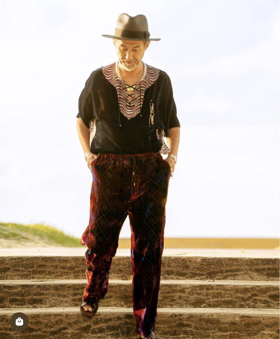 美品 TUITACI VINTAGE LACE VELVET PANTS