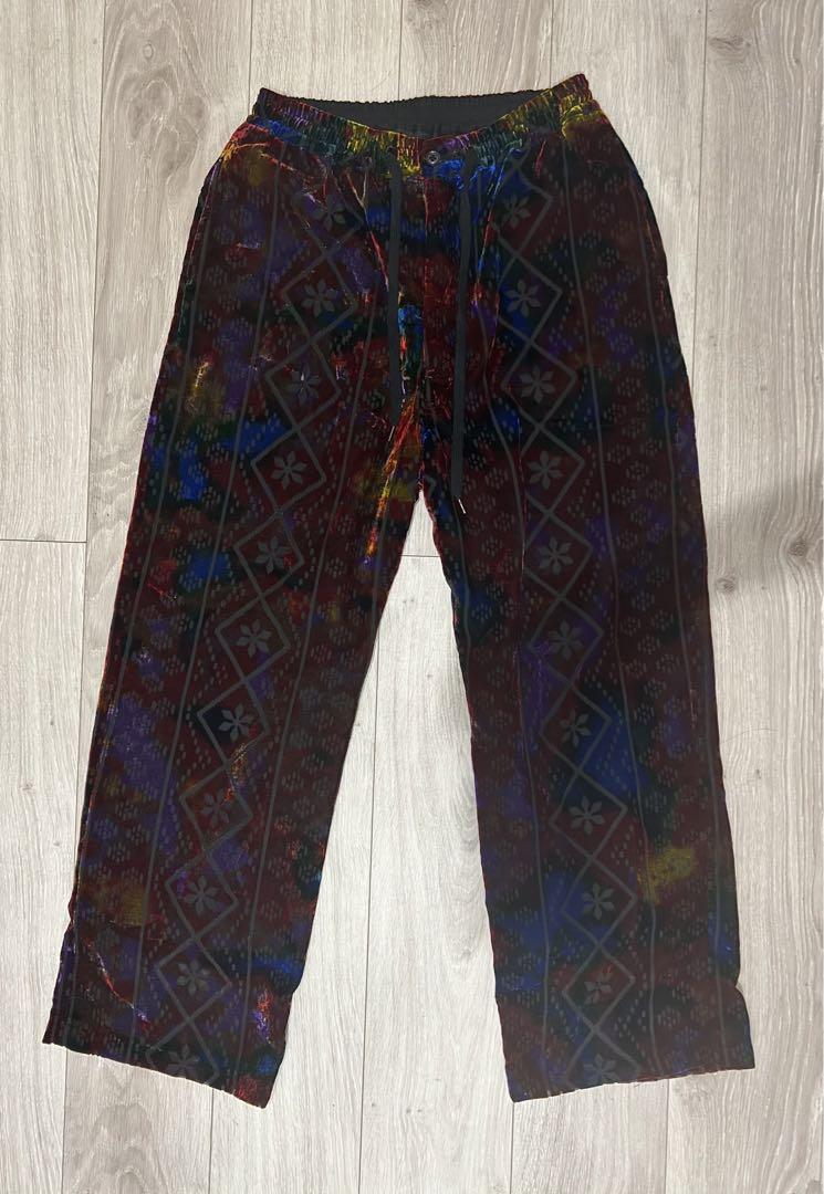 美品 TUITACI VINTAGE LACE VELVET PANTS