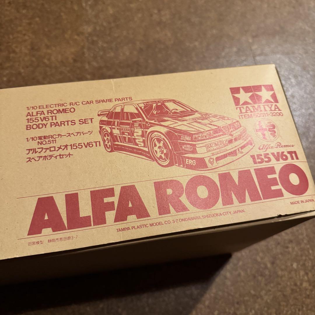 TAMIYA アルファロメオ 155 V6 TI 1/10 ボディ タミヤ