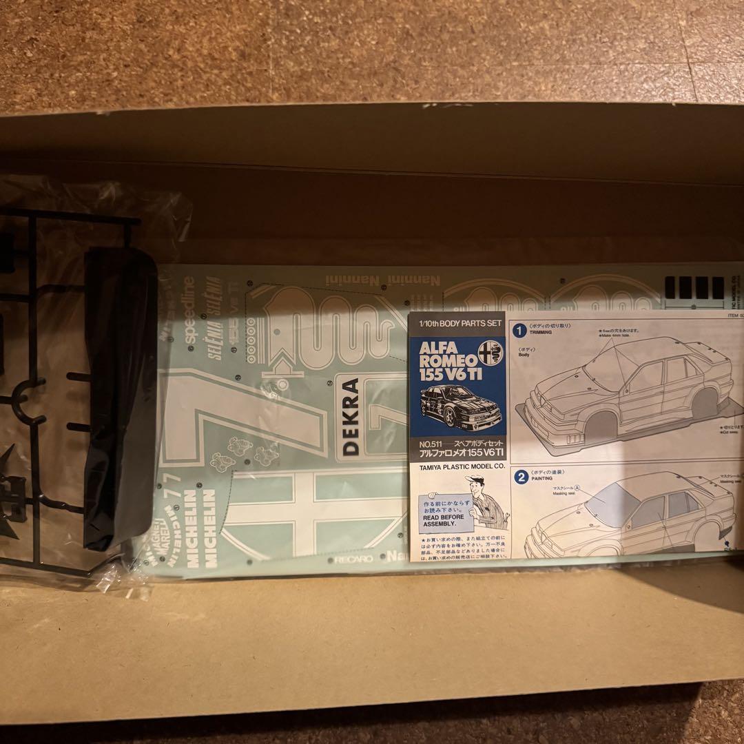 TAMIYA アルファロメオ 155 V6 TI 1/10 ボディ タミヤ