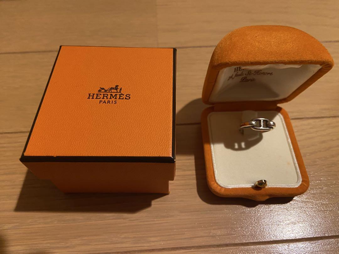 ジ*︎様 HERMES 925 Silver シェーヌダンクル リング サイズ5
