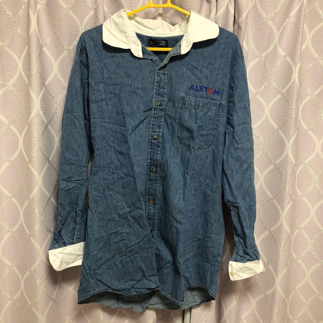 メルカリ デニムシャツワンピース 古着 シャツ ブラウス 七分 長袖 700 中古や未使用のフリマ メルカリ デニムシャツワンピース 古着 シャツ ブラウス 七分 長袖 700 中古や未使用のフリマ