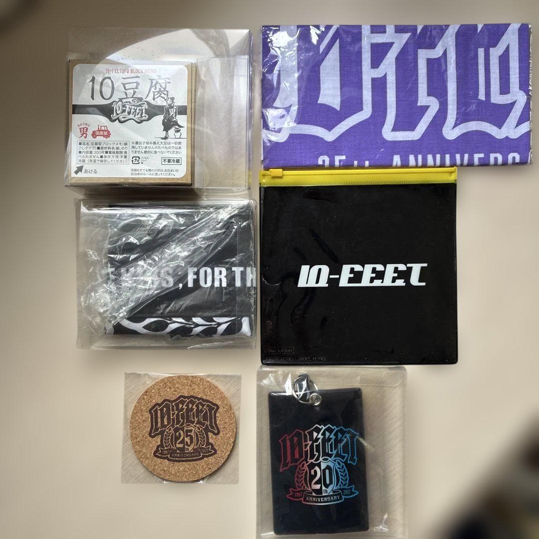 10-FEET グッズ6点セット（アルバム特典・周年記念アイテム含む）