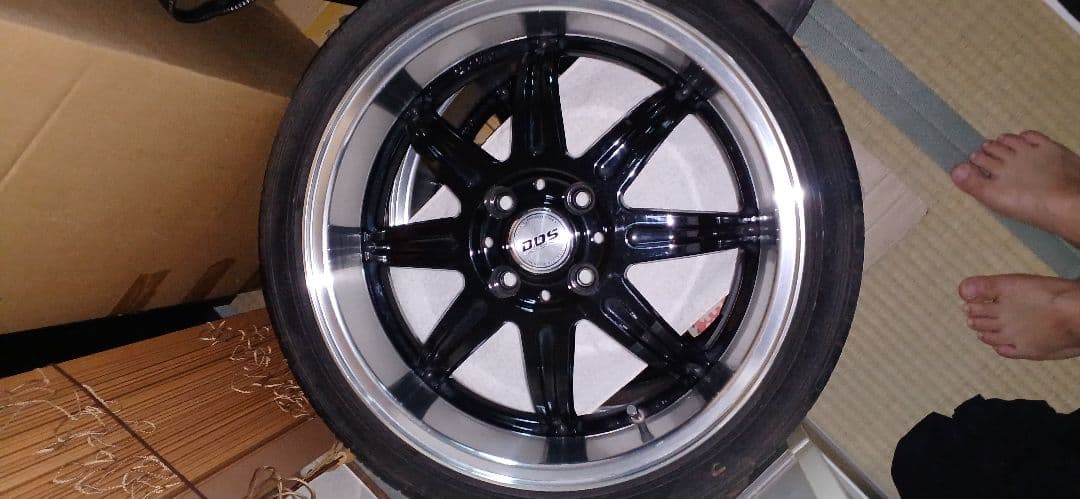 D.O.S. 16インチ ブラックホイール スポーク D.O.S. 16インチ ブラックホイール スポーク