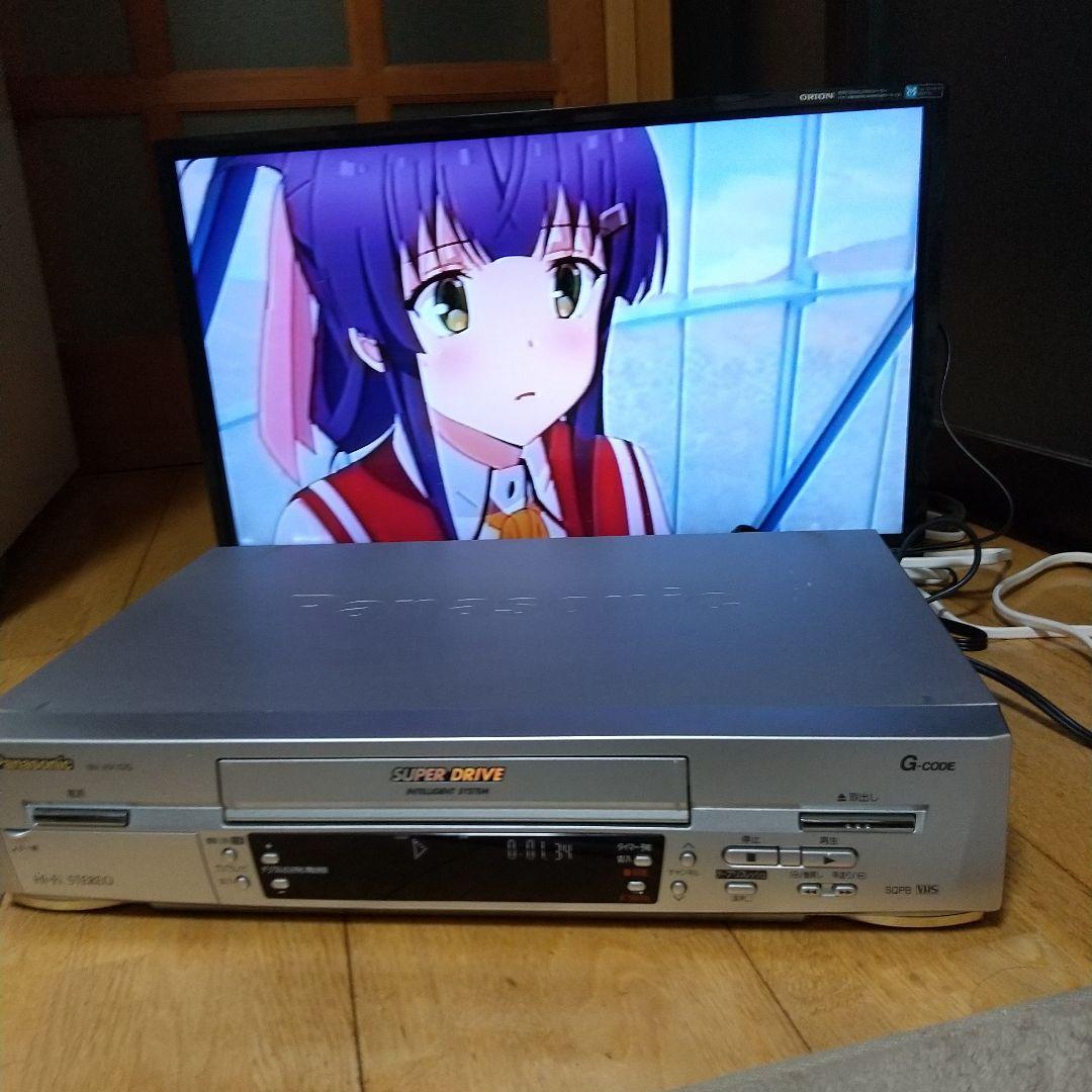 Panasonic VHSビデオデッキ NV-HX10G-S 動作確認済み