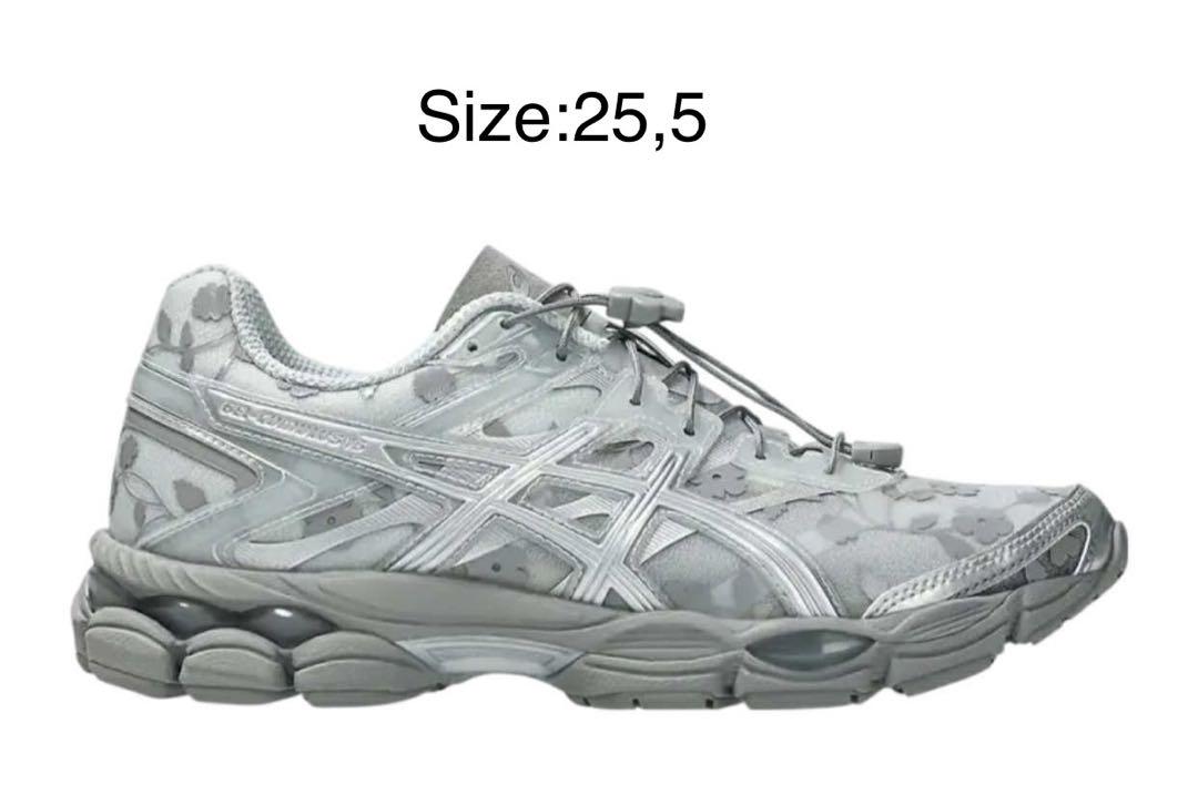 ASICS 迷彩柄シューズ 25.5