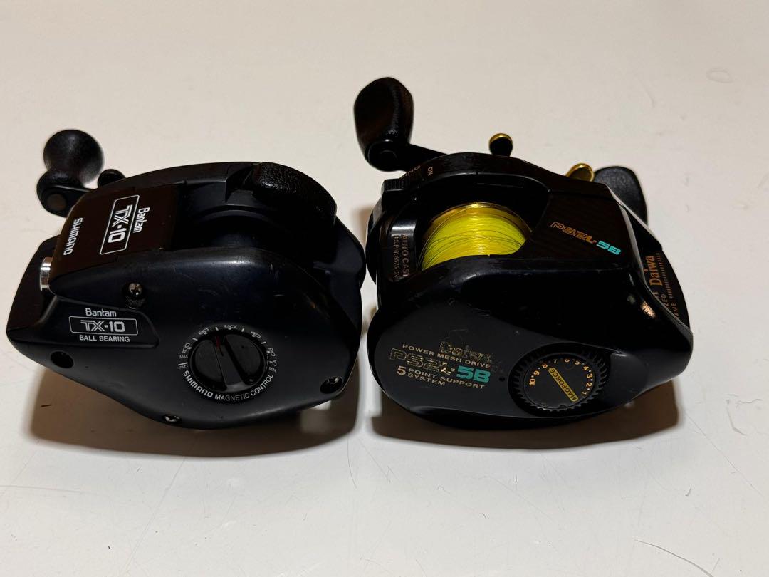 Shimano TX-10 Daiwa ps2L リール 2点