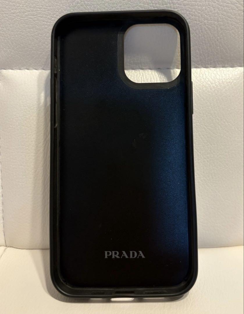 PRADA サフィアーノトライアングルiPhone12  iPhone12Pro
