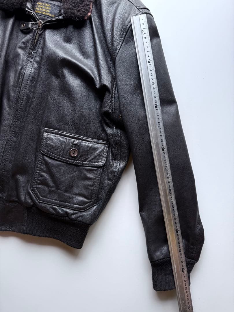 希少カラー☆ 90s USA製 ALPHA MA-1 シルバー M C942 希少カラー