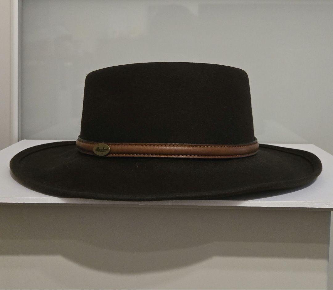 Borsalino ハット ダークブラウン
