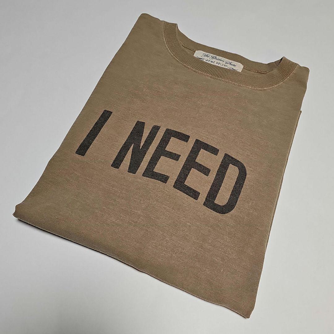 アパルトモン【REMI RELIEF】LONGSLEEVE T ”I NEED”