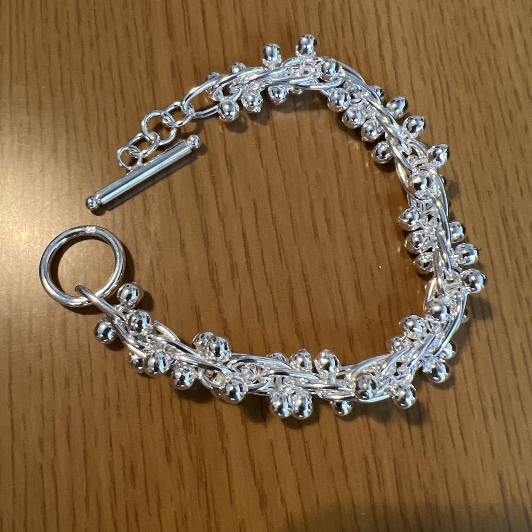 silver925 DNAブレスレット